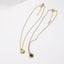 18K Gold-Plated Opal Agate Adjustable Necklace