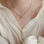 Elegante 18K Vergulde Parelketting met Zoetwaterparel