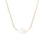 18K Gold Plated Baroque Pearl Pendant Necklace