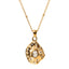 Collier Pendentif Plaqué Or 18K avec Zirconium