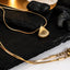 18K Gold Plated, Stainless Steel Necklace