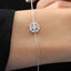 Zirconium Bracelet with Round Synthetic Diamond